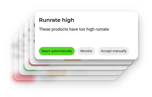 Runrate too high - Pricing automation